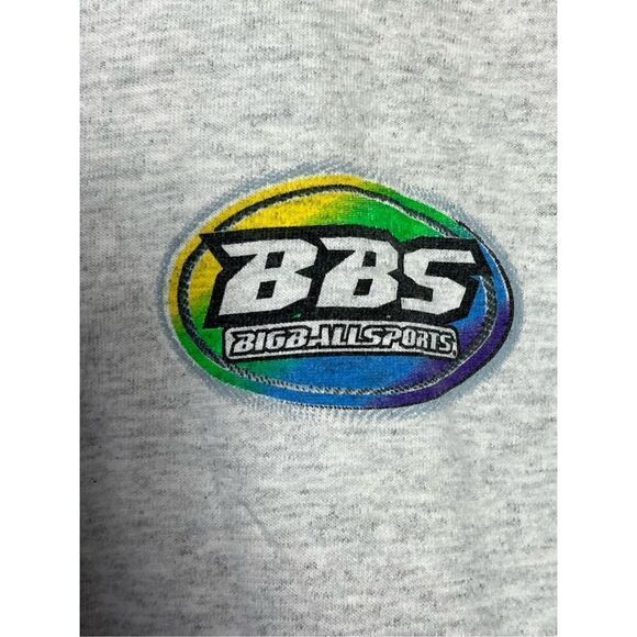 Vintage 90s Big Ball Sports Baseball Shark Tee - Picture 5 of 8